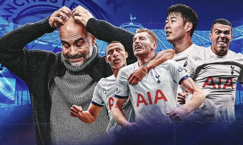 Man City chuẩn bị làm khách trên sân Tottenham