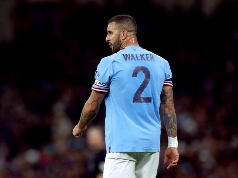 Kyle Walker có thể rời Man City trong tháng Một.