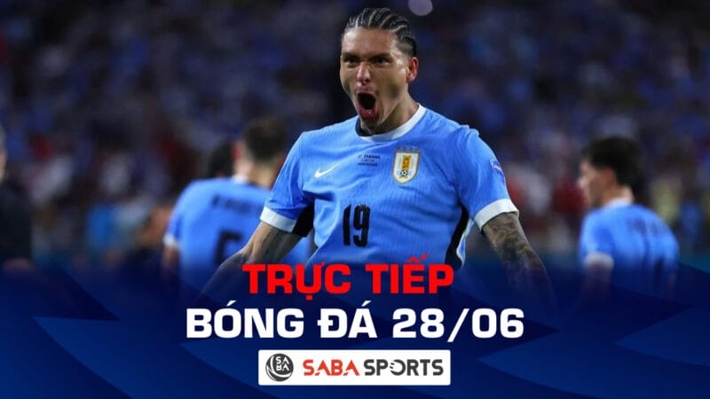 Trực tiếp bóng đá hôm nay 28/06: Uruguay, Colombia tiếp đà chiến thắng