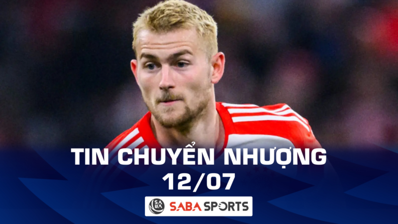 Tin chuyển nhượng bóng đá hôm nay ngày 12/07: De Ligt muốn cập bến MU, Benfica hét giá gấp đôi cho Joao Neves
