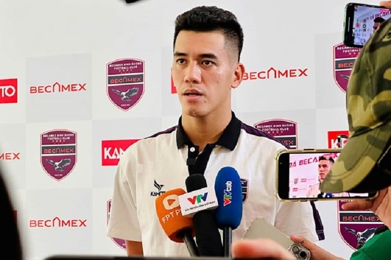 Tiến Linh tin triệu tập cầu thủ nhập tịch sẽ đem đến nhiều lợi ích cho ĐT Việt Nam (Ảnh: Thanh Vũ).