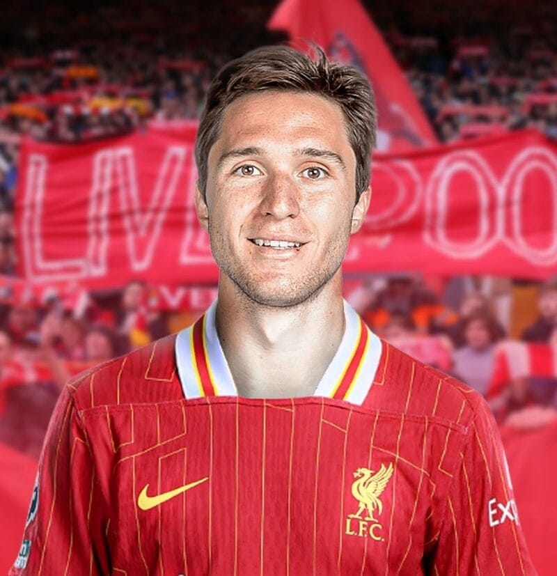 Federico Chiesa là tân binh của Liverpool.