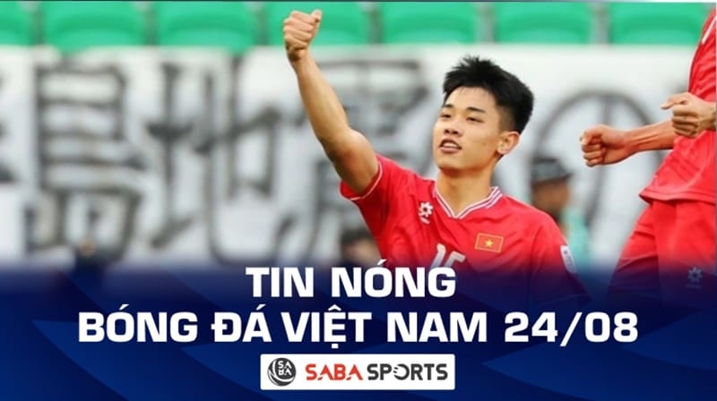 Tin nóng bóng đá Việt Nam hôm nay 24/08: Đình Bắc lên U22 Việt Nam, Bình Định đón tân binh