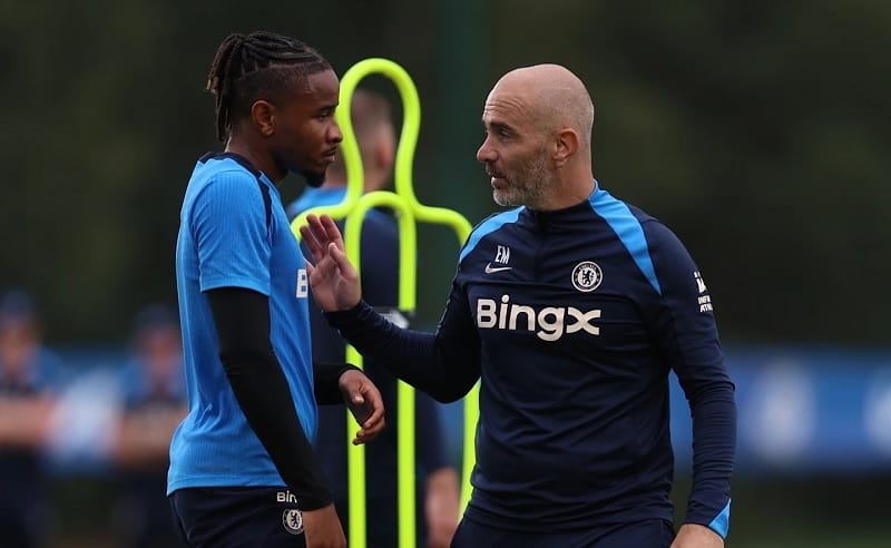 HLV Enzo Maresca không có ý định để nkunku ra đi trong tháng 1