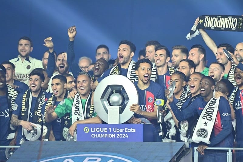 PSG thống trị Ligue 1 những năm qua