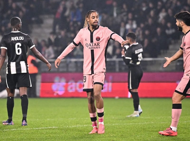 Bradley Barcola dẫn đầu danh sách ghi bàn - số liệu thống kê về Ligue 1 2024/25