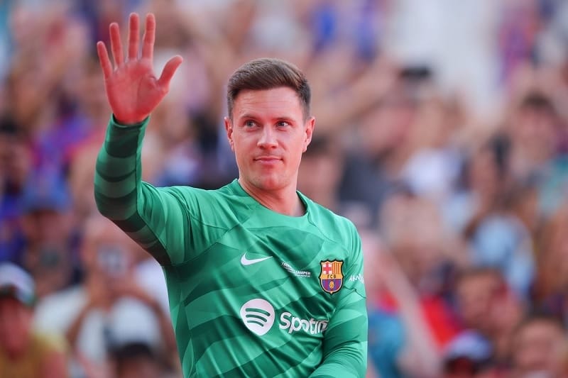 Ter Stegen là thủ môn số một của Barcelona những năm qua
