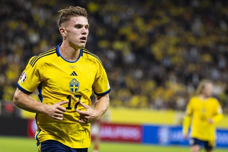 Gyokeres đang là lựa chọn hàng đầu trên tuyển Thụy Điển