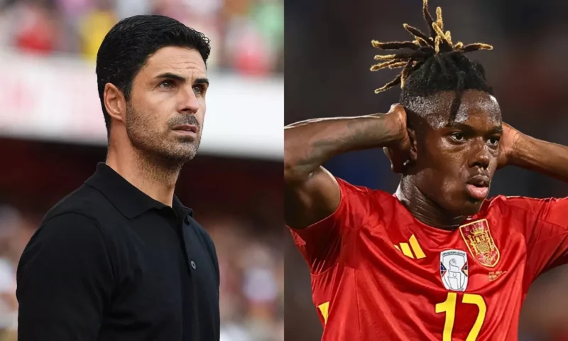 Arsenal vung tiền mua Nico Williams.